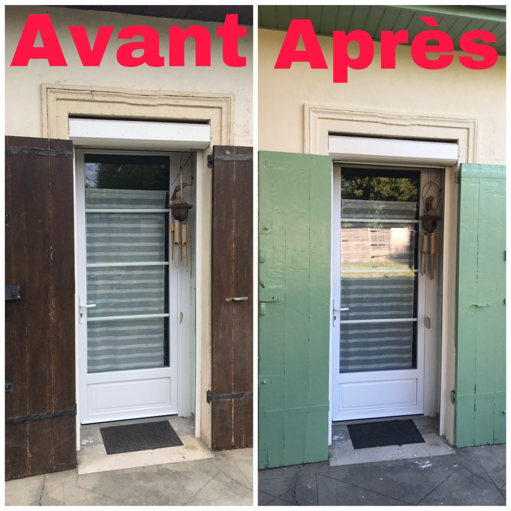 Entreprise Alphamultiservices: Rénovation peinture volets à Ayguemorte-les-Graves 33640