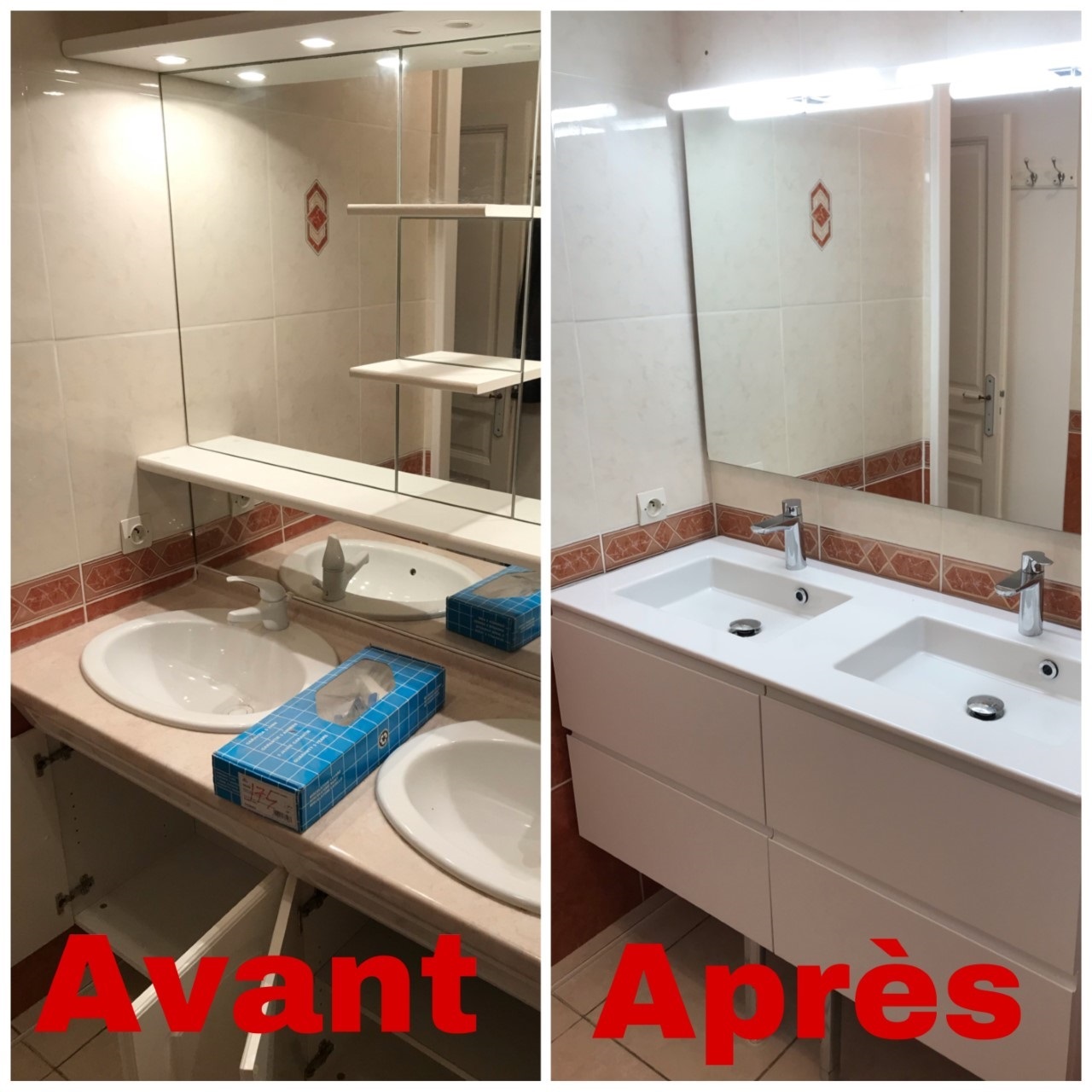 Entreprise Alphamultiservices: Changement de mobilier de salle de bain à Arcachon 