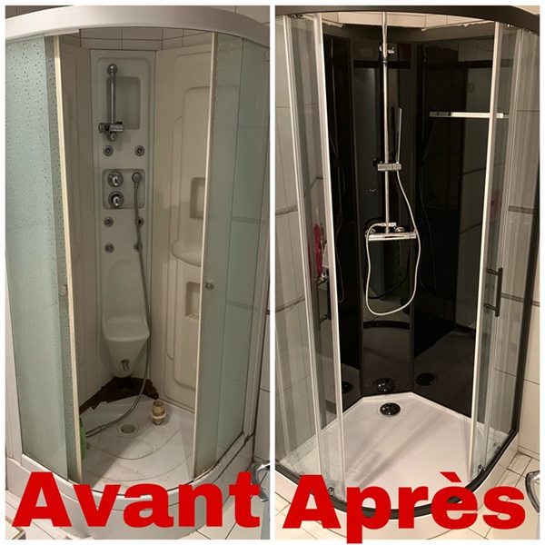 Pose de cabine de douche à Mérignac